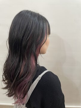 ティンク 横浜(Tink) ロング×インナーカラー　/Tink横浜　亀田実花