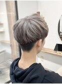 ホワイティベージュ×刈り上げマッシュ/SHEER春日部店