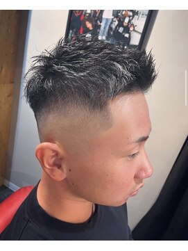 サンアンドマーリィズバーバー 駅前店(SON&MARLEY'S BAR BER) フェザーアップ/本厚木/フェード