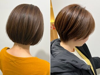 ファースト 泉中央店(first)の写真/<リピーター続出>細部まで拘った扱いやすいショートを[泉中央/髪質改善/白髪染め/デザインカラー/縮毛矯正]