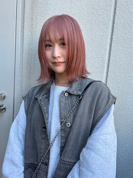 プシュケ(PSYCHE) 大人かわいい20代30代おすすめ ヘイリーボブピンクバイオレット