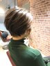 カット+カラー+毛髪補修トリートメント+アルカリ除去+保水ケア