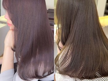 ヒップスデコ(Hip's deco)の写真/パサつく髪も、乾かすだけでまとまる髪質に♪朝の時短スタイリングが叶う、扱いやすい柔らかストレート★