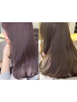 パサつく髪も、乾かすだけでまとまる髪質に♪朝の時短スタイリングが叶う、扱いやすい柔らかストレート★