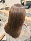 透明感ベージュ×うる艶ストレート【大貫 拓馬】
