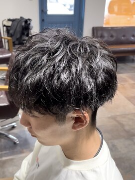 エントランス(ENTRANCE) ツイストスパイラル (メンズヘアツーブロックマッシュ)