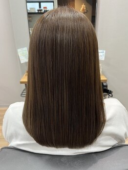 ループ バイ エスポワール(LoooP by Espoir)の写真/ダメージ・クセ・うねり等、髪の状態を見極め最適な髪質改善をご提案◎思わず触れたくなる艶髪へ！[浦安]