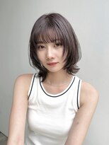 トルネード(TORNADO)&nbsp;大人レイヤーボブフェイスレイヤー前髪あり丸顔絶壁K20250707