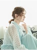HCミディアムレイヤー×ヘアアレンジ