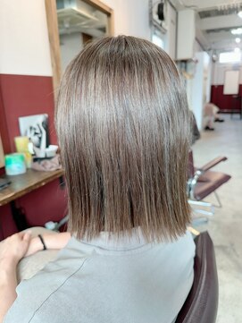 ルーファス 恵比寿 渋谷(Ruufus) ナチュラルボブ/恵比寿渋谷/白髪ぼかしハイライト2507