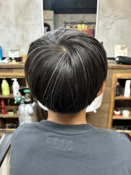 ツイン メッシュカラー/マッシュ