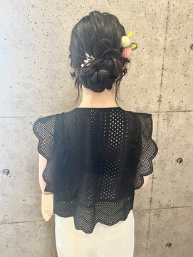 イロ プラス 南田宮店(iro+) 【katsuya】ニュアンスシニヨン