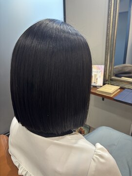 ソラナ 流山おおたかの森(solana) 黒髪ボブ