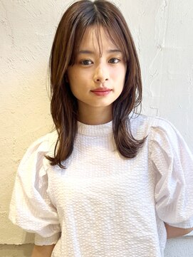 ソト 銀座(soto.) ミディアムヘア/暗めカラー/ グランマッシュ［銀座］