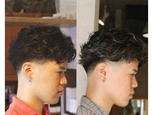 ★trace マニ　プレゼンツ★～テーパーフェード×メッシュで際立つ立体ショート