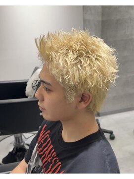 ゴールドシブヤ(GOALD SHIBUYA) ハイトーンスパイキーショート