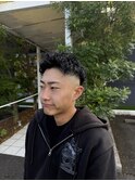 短髪にツイスパ