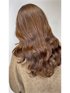 熊本/韓国ロング×コテ巻きパーマ×髪質改善