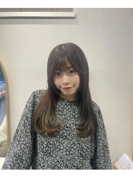 アオ(AO。) フェイスレイヤー/くびれロングレイヤー/姫カット