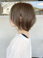 サン(SAN)&nbsp;ショートボブ/カーキベージュ