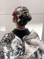 タヤ イオンモール津田沼店(TAYA)&nbsp;セレモニー丸みシニヨン