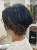 バイカラー/ショート