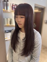 リンクミリ(Link mili)&nbsp;【レイヤーカット】赤カラー/艶髪/髪質改善