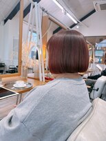 リーファ(reefur)&nbsp;小顔ミディアム切りっぱなしボブ