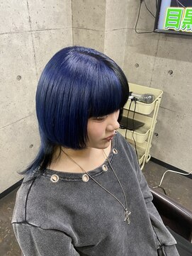 スタイルエイチ(Style‐H) ブルー×ブラック デザインカラー