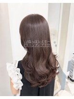ローネス 銀座(LONESS)&nbsp;20代30代40代大人可愛い　レイヤーカット　ラベンダーブラウン
