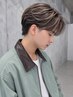 【１０代・２０代】ブリーチ２回メンズハイライトカラー＋メンズカット￥17700