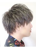 ブリーチカラー/アッシュ/グレージュ/オリーブ/マッシュレイヤー