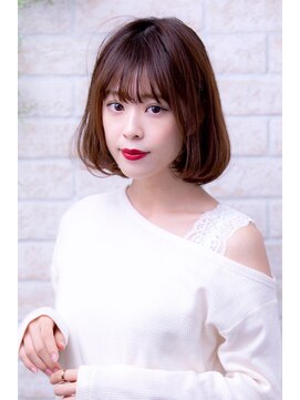 ヘアーアートシフォン 川口東口店(hair art chiffon) チョコレートアッシュor大人ガーリーのプリカールスタイル