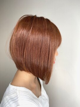 ルシア 東三国店(hair and make lucia) 前下がりボブ