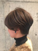 ル リヤン(Le lien)&nbsp;大人ショートボブ ハンサムショート 横顔綺麗