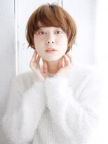ヘアメイク ナル(hair make nalu)&nbsp;ナチュラルショートボブスタイル