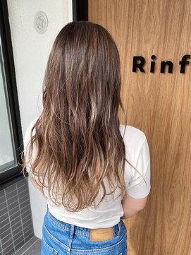 リンフ(Rinf.) ミルクティーバレイヤージュ