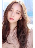 韓国風ロングヘア