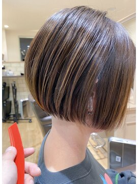ヘアーアンドスパ フラップス(FLAPS) スムースボブ/ボブショート