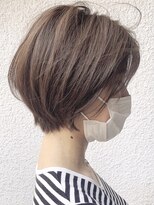 トレヘアー(tRe hair) マスクにも似合う　ふんわりショート