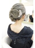 サイドアップスタイル ヘアセット