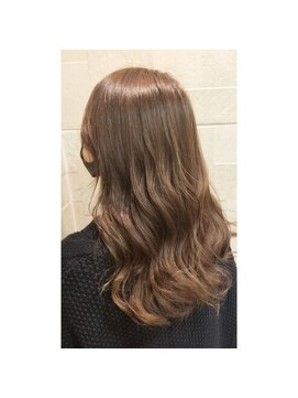 ヘアリゾートエーアイ 北千住店(hair resort Ai) マロンベージュ/Ａラインボブ/かきあげ