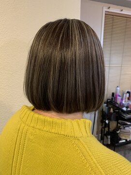 ルーツ ヘア デザイン(roots hair design) 西大橋★新町美容室★roots★極細ハイライト