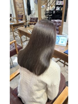 アリー 原宿 表参道(ALLY) [ALLY松村]ミルクティーグレージュ