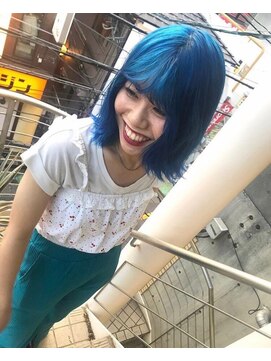 フィン(fin,) fin,/外ハネボブ/セクションカラー/グラデーションカラー