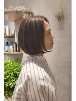 リップル(Ripple)&nbsp;【海浜幕張 Ripple】コンパクトな透明感ボブ☆