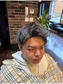 アップバング/ツーブロックマッシュ/束感/<理容室>[浦和/メンズ]