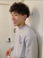 ノラギンザユー(NORA GINZA/U)&nbsp;パーマメンズパーマくせ毛風パーマツイストスパイラル