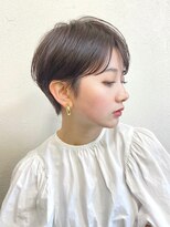 ハウスアンドヘアーワークス(House&Hair works) 前髪長め大人小顔ショート30代40代50代　藤沢