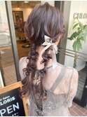 ヘアアレンジお客様スタイル